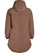 Vattenavvisande softshelljacka med quiltat foder, Brun, Packshot image number 1