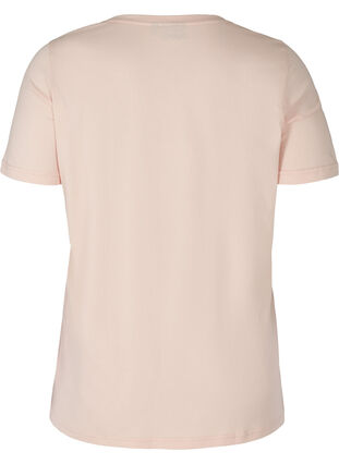 T-shirt i bomull med tryck, Rose Smoke CALIFORN, Packshot image number 1