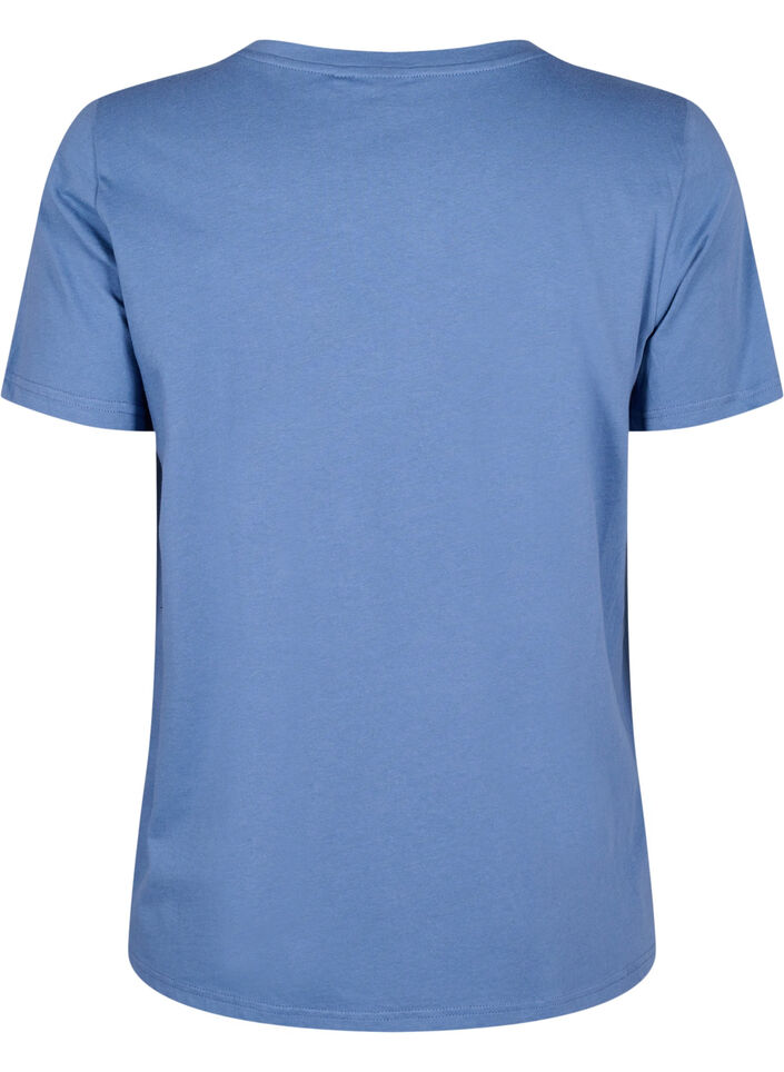 T-shirt med textmotiv, Moonlight B. W.Navy, Packshot image number 1