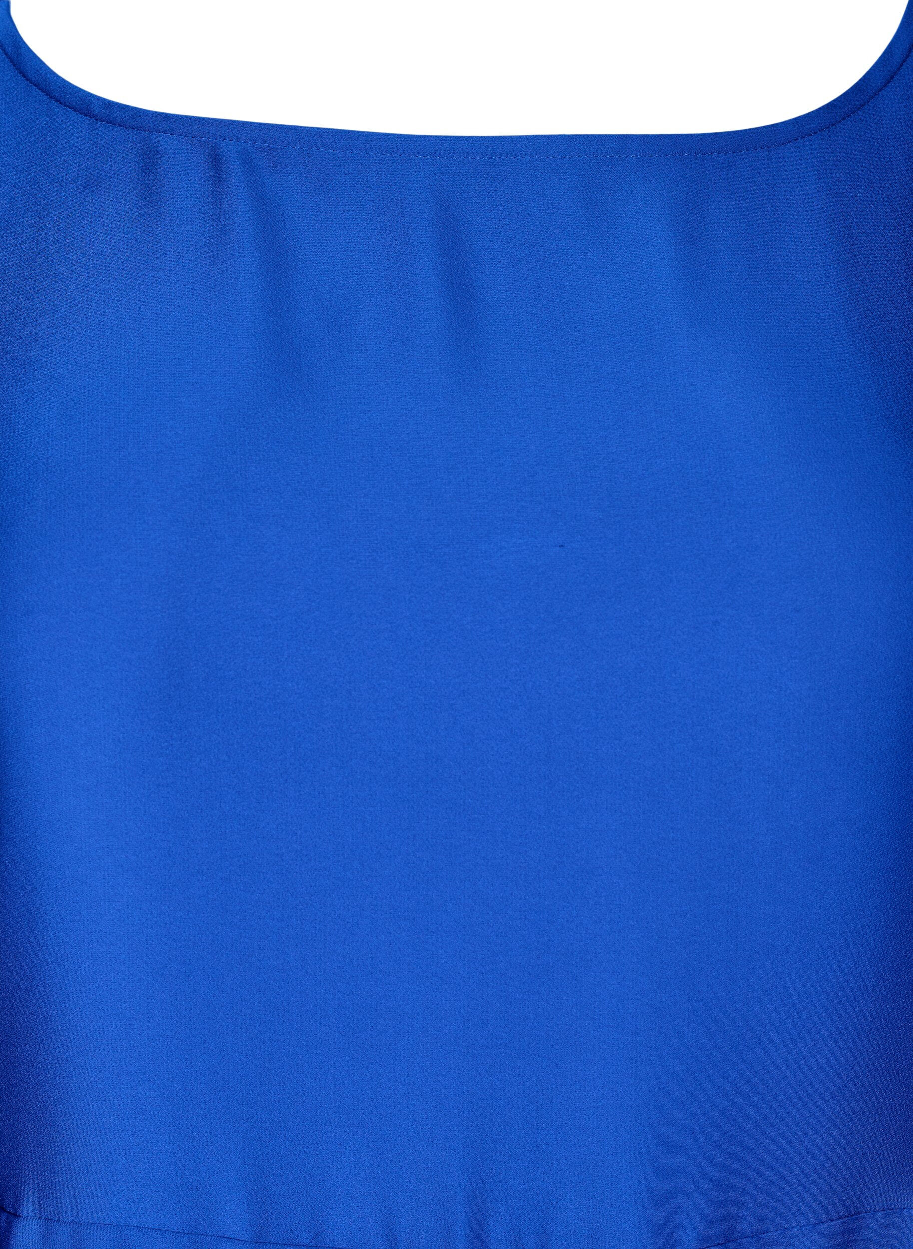 Zizzi Satinkl&auml;nning med ballong&auml;rmar, Surf the web, Packshot image number 2