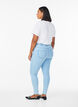 Amy jeans med h&ouml;g midja och supersmal passform, Bl&aring;, Model image number 1