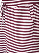 Randiga pyjamasbyxor med h&ouml;g midja och vida ben, R&ouml;d, Packshot image number 2