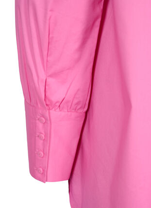 Långärmad skjorta med hög manschett, Aurora Pink, Packshot image number 2
