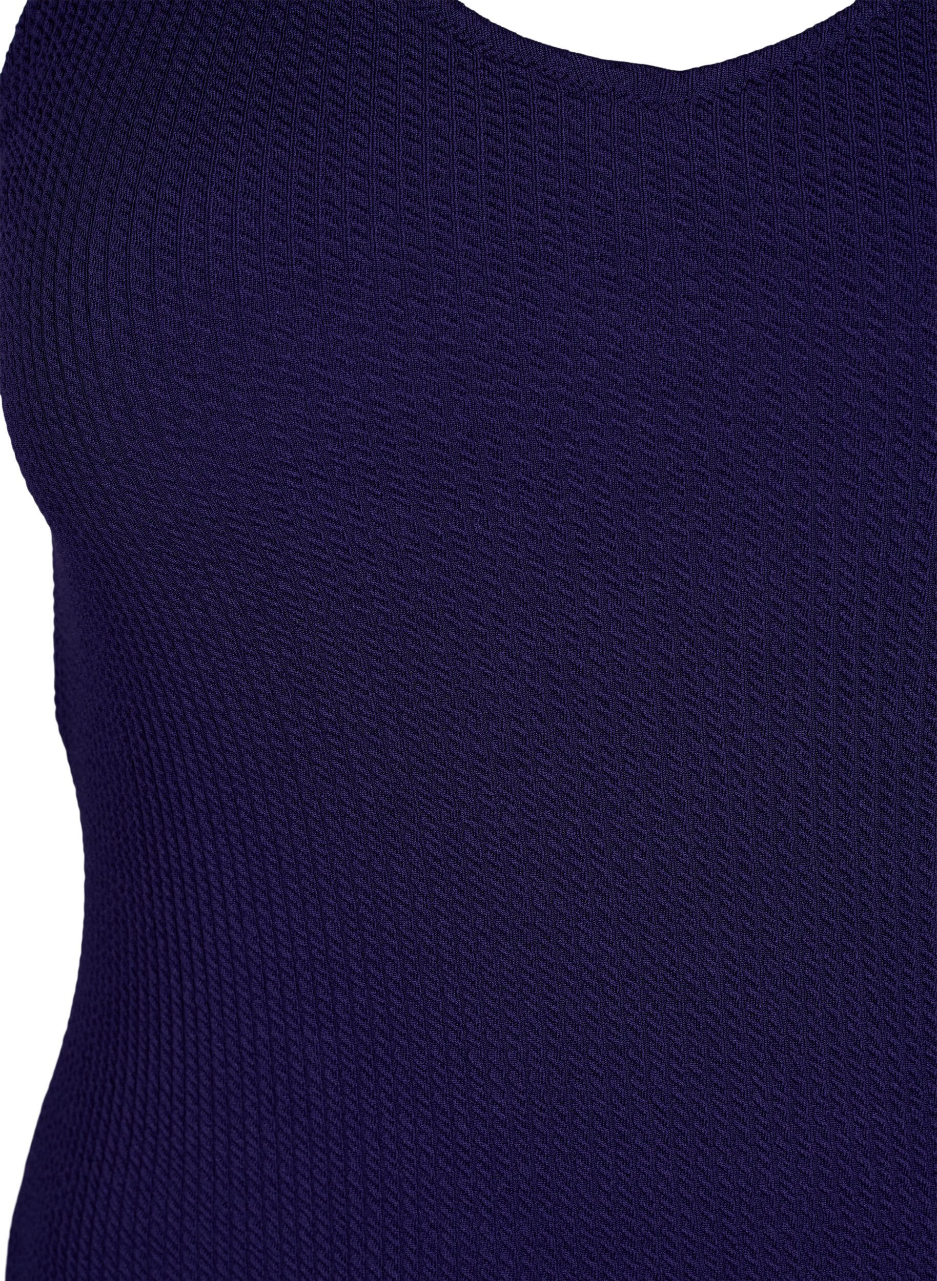 Zizzi Baddr&auml;kt med korsdetalj p&aring; ryggen, Astral Aura, Packshot image number 2