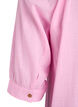 Tunika i bomull med v-ringning, Rosa, Packshot image number 3