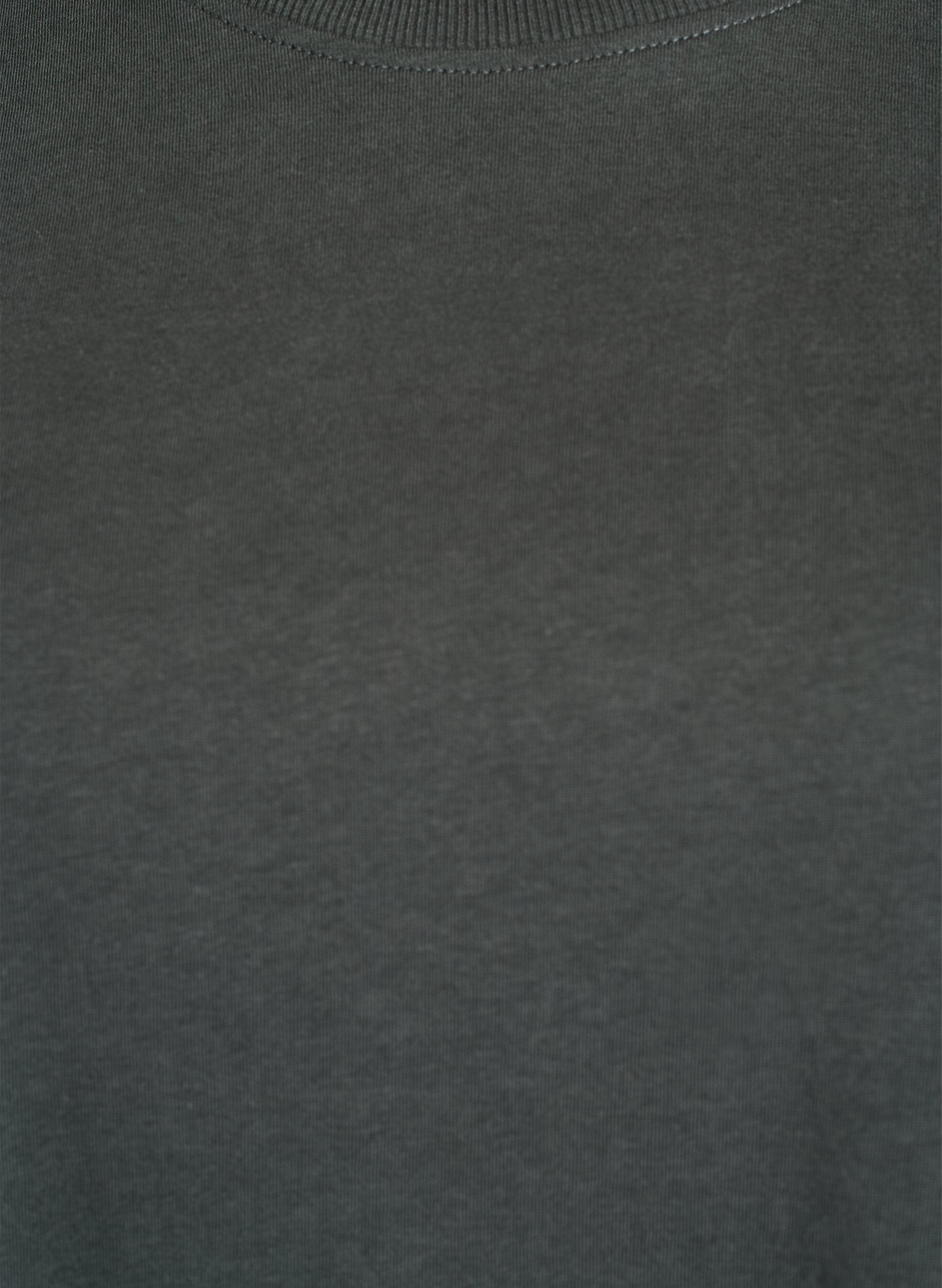 ZizziEnkel t-shirt i bomull med rund halsringning, Gr&ouml;n, Packshot image number 2