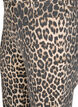 Jeans med leopardmönster i rak passform, Brun, Packshot image number 2