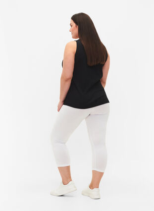 3/4 bas-leggings, Bright White, Model image number 1