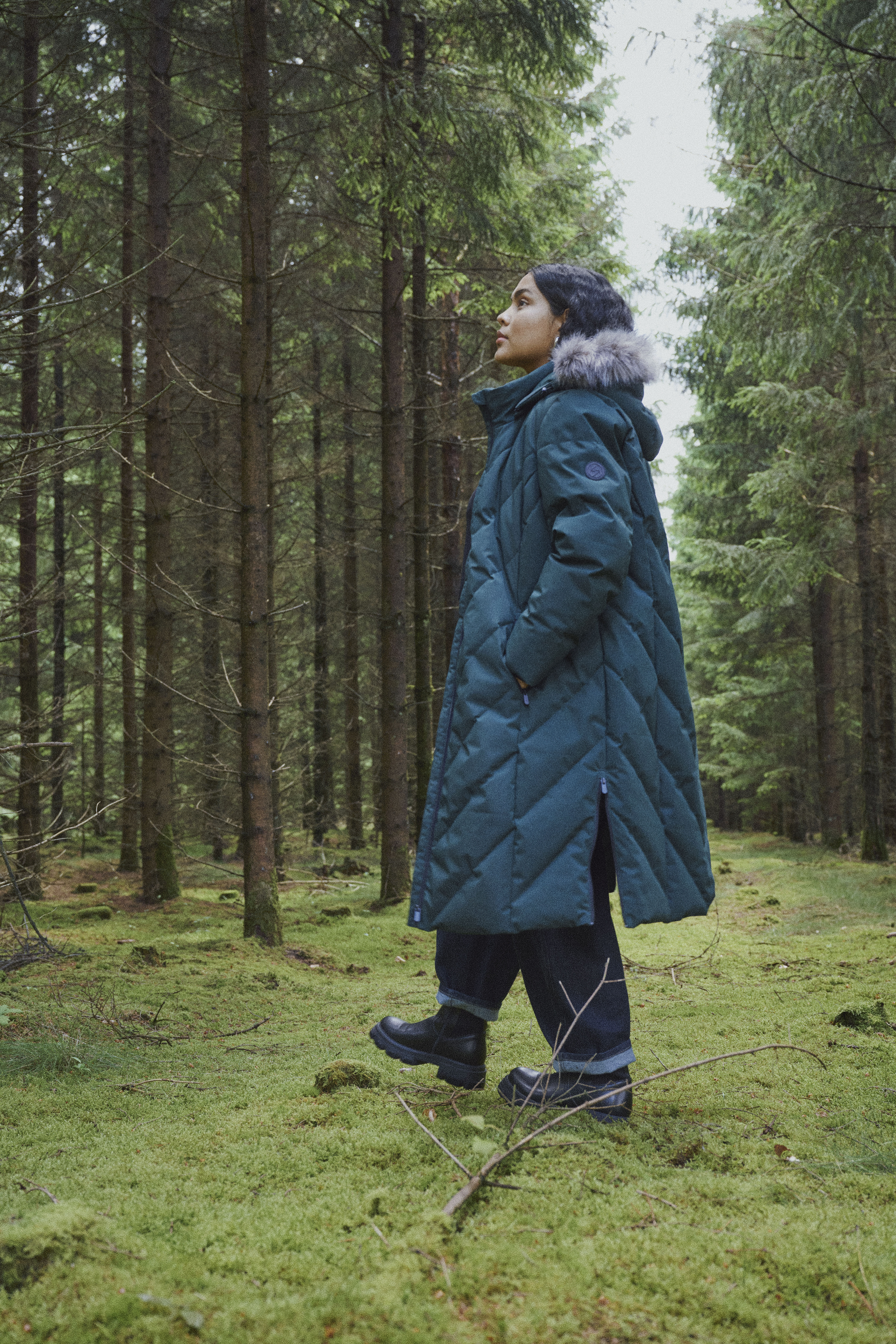 Naturlig nordisk vinterstil, , Model