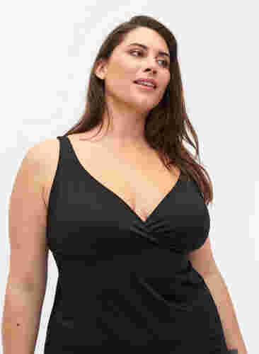 Badklänning med uttagbara inlägg, Black, Model image number 2