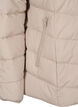 Kort pufferjacka med huva, Beige, Packshot image number 3