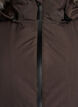 Vattent&auml;t parkas med huva, Brun, Packshot image number 2