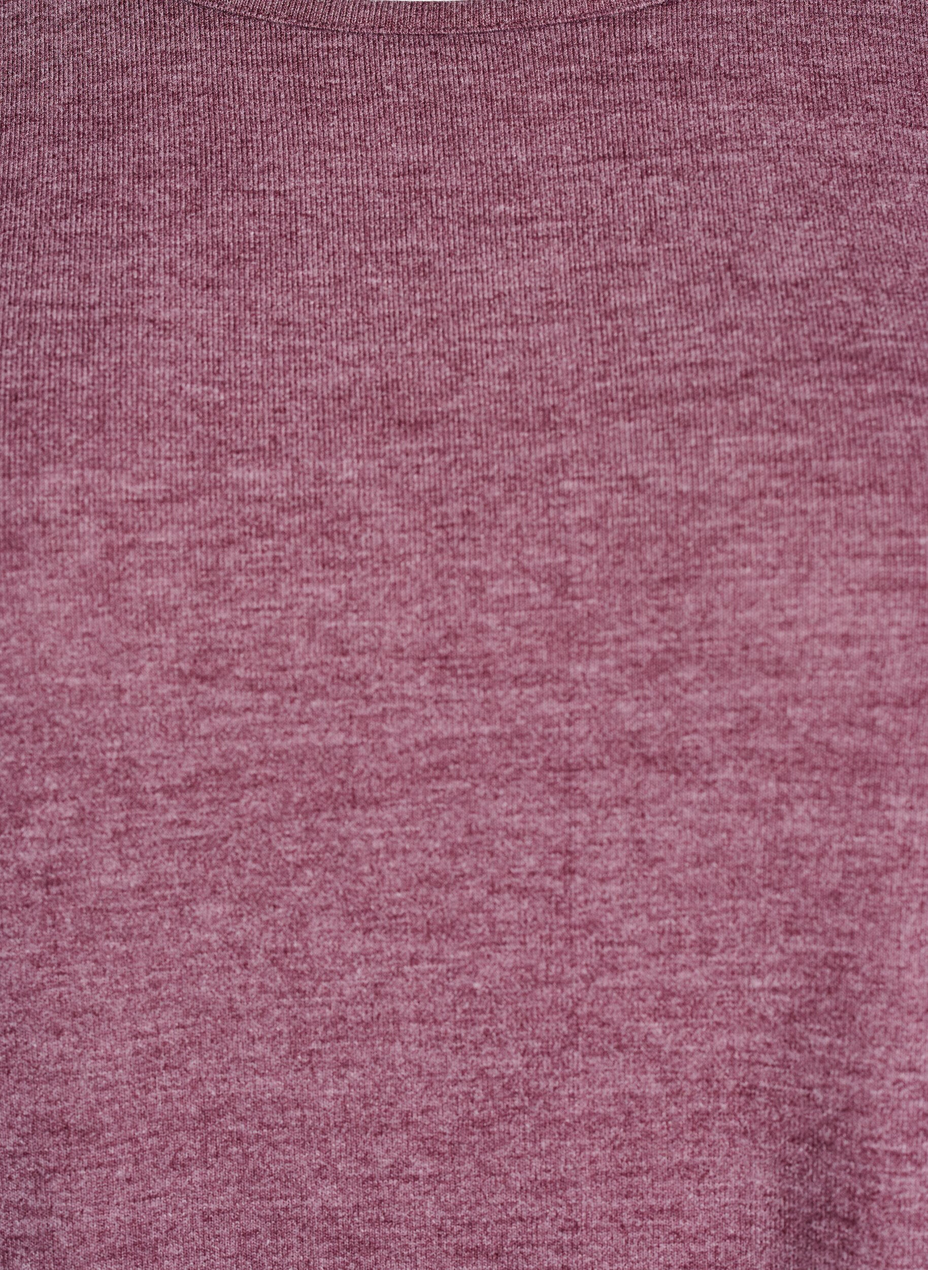 ZizziJerseyblus med 3/4-&auml;rm, R&ouml;d, Packshot image number 2