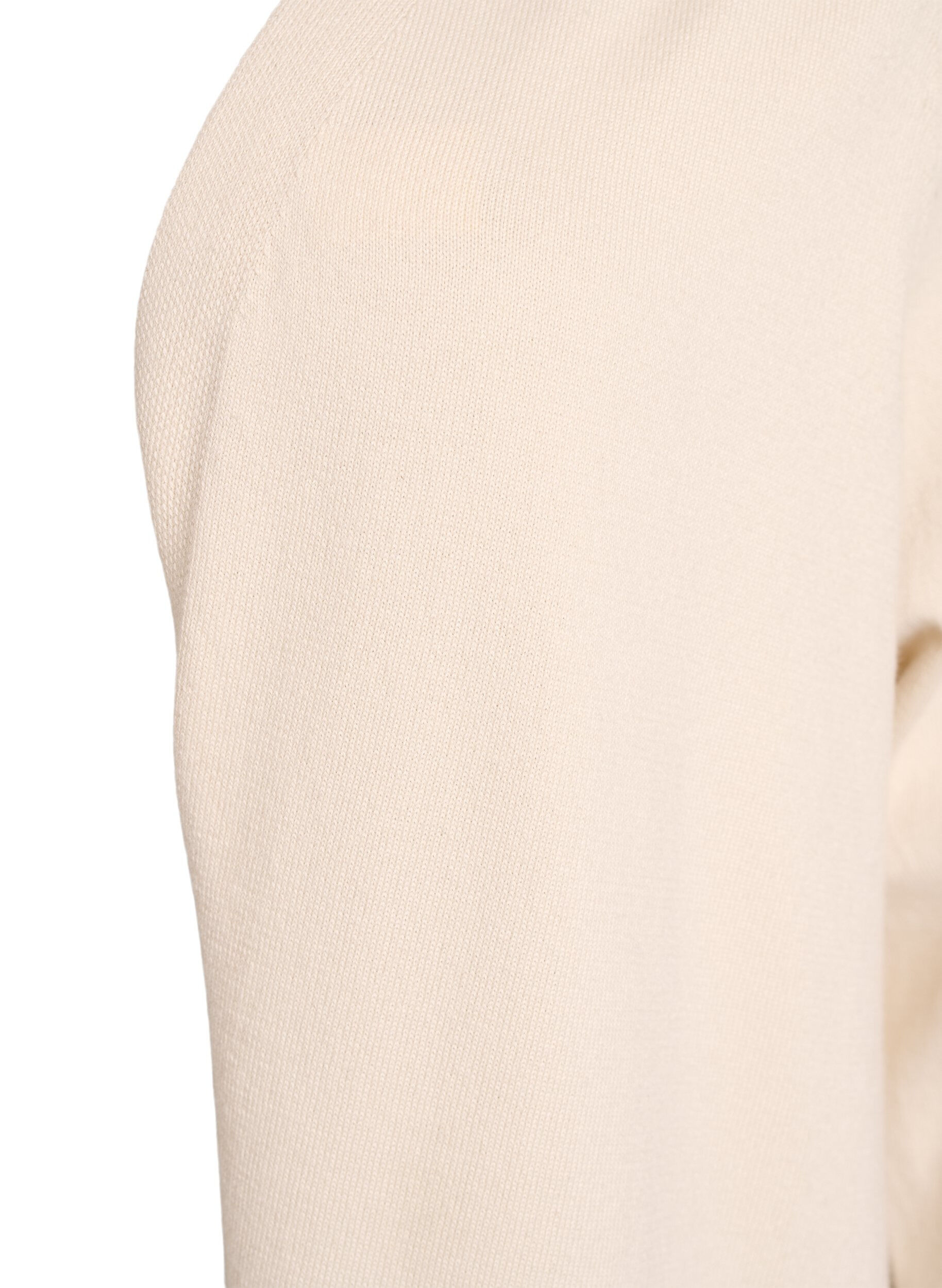 ZizziL&aring;ng, &ouml;ppen kofta med fickor, Beige, Packshot image number 2