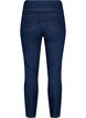 Sträckig bomullsblandning jeggings, Dark blue, Packshot image number 1