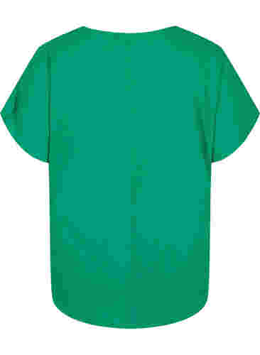 Topp med korta ärmar och rund halsringning, Jolly Green, Packshot image number 1