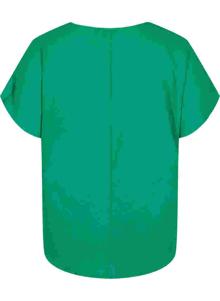 Topp med korta ärmar och rund halsringning, Jolly Green, Packshot image number 1