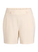 Shorts med fickor och l&ouml;s passform, Beige, Packshot image number 0