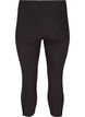 Leggings med 3/4-l&auml;ngd och knappar, Svart, Packshot image number 1