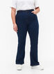 H&ouml;gmidjade jeans med bootcut, Bl&aring;, Model image number 2