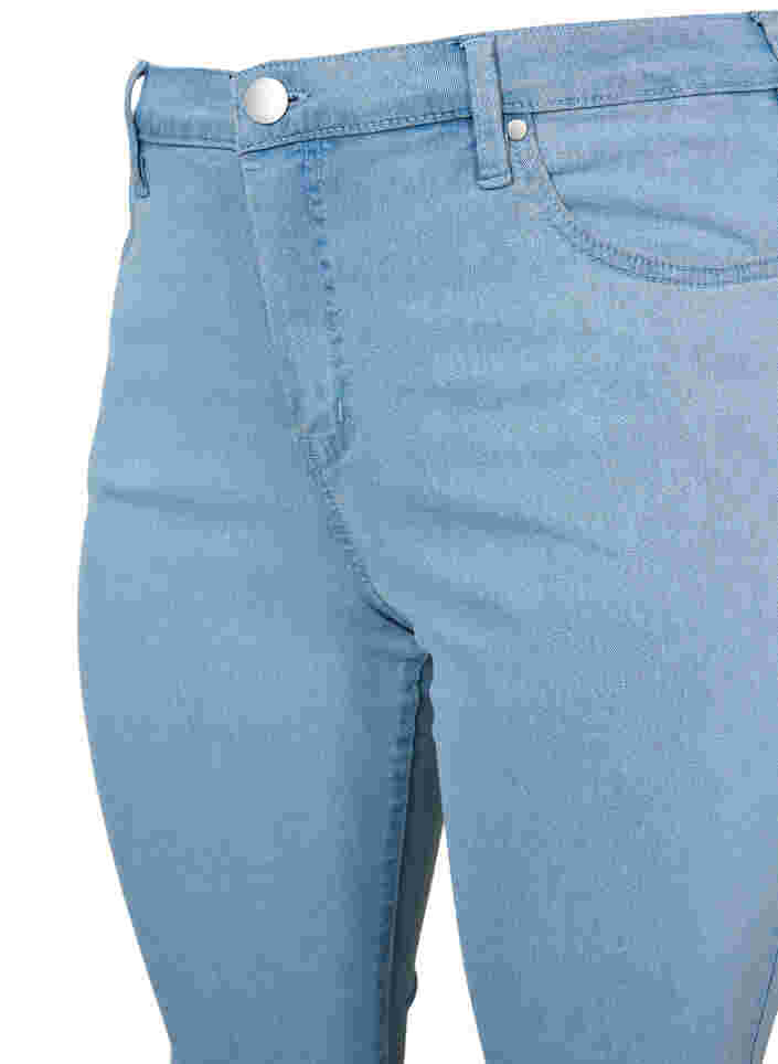 Super slim Amy jeans med hög midja, Ex Lgt Blue, Packshot image number 2