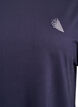 Enf&auml;rgad tr&auml;nings-T-shirt, Bl&aring;, Packshot image number 2