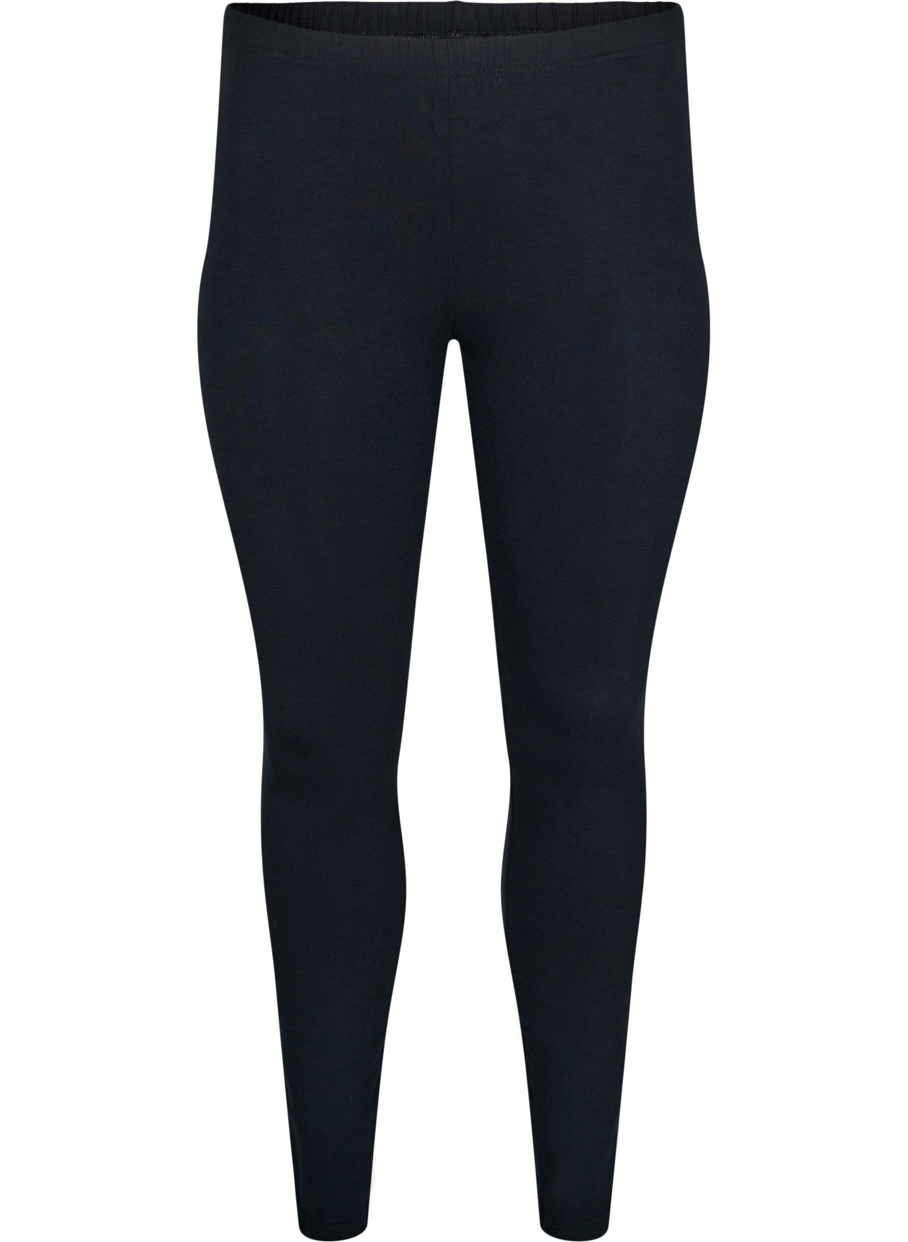ZizziBasleggings med extra l&auml;ngd, Svart, Packshot image number 0