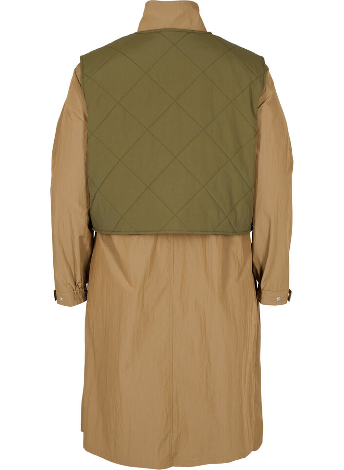 Parkajacka med avtagbar väst, Ermine w. Grape Leaf, Packshot image number 1