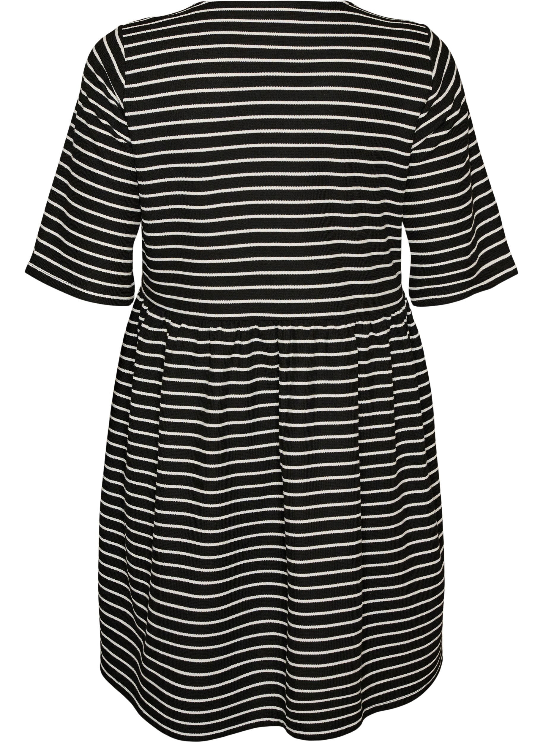 ZizziKl&auml;nning med ribbad textur och empirsk&auml;rning, Vit, Packshot image number 1