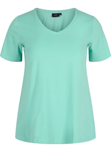 Basis t-shirt, Dusty Jade Green, Packshot image number 0