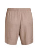 Shorts med fickor och h&ouml;g midja, Brun, Packshot image number 1