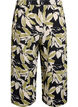 Culottebyxor med tryck, Svart, Packshot image number 1