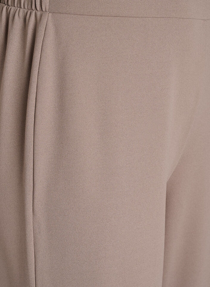 Byxor med vida ben, Beige, Packshot image number 2