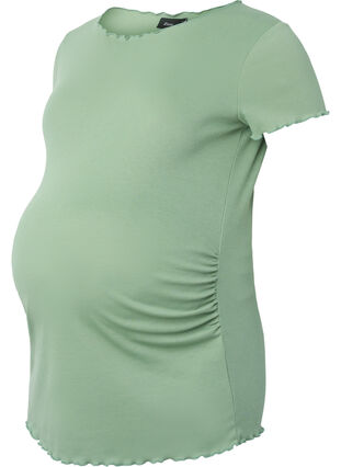 Ribbad t-shirt för gravida, Green Bay, Packshot image number 0