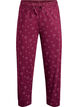 Pyjamasbyxor i bomull med h&ouml;g midja, R&ouml;d, Packshot image number 0