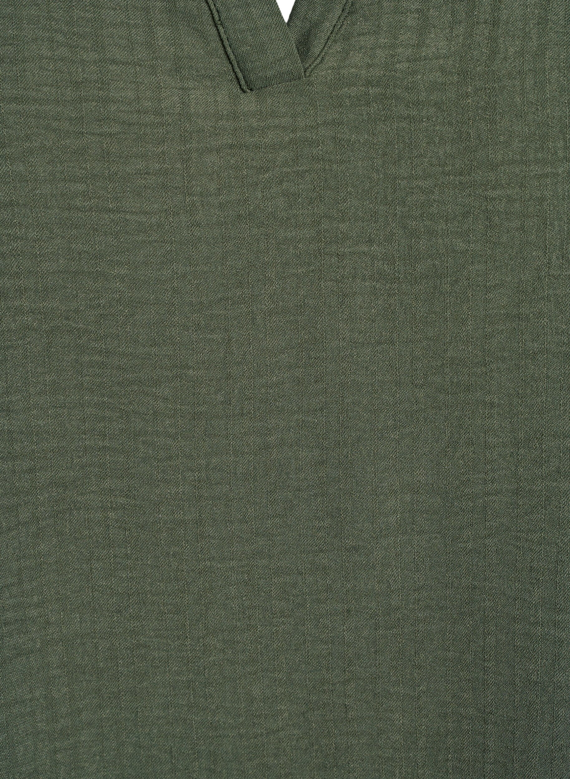 ZizziL&ouml;s blus med korta &auml;rmar, Gr&ouml;n, Packshot image number 2