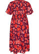 Kl&auml;nning med smock och blommigt m&ouml;nster, Lila, Packshot image number 1