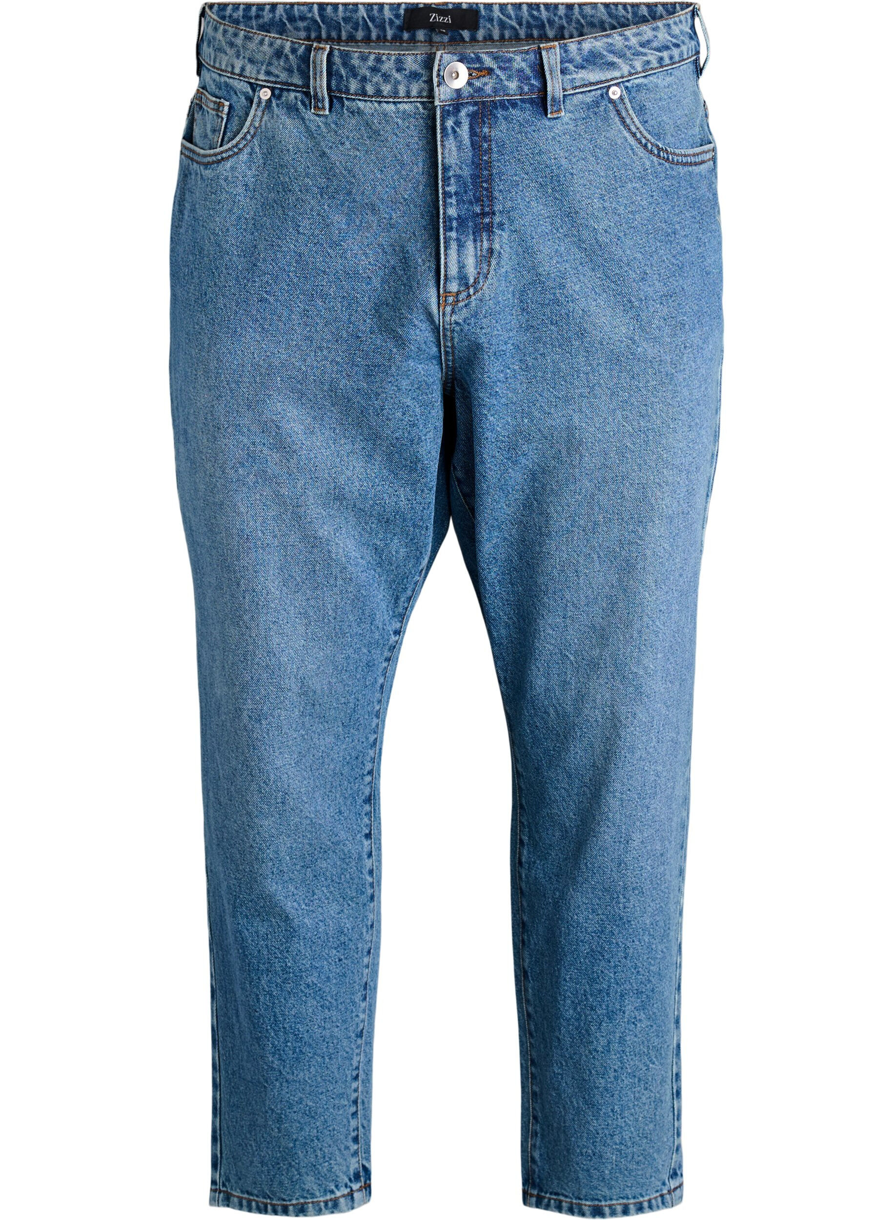 Mille mom jeans med h&ouml;g midja
