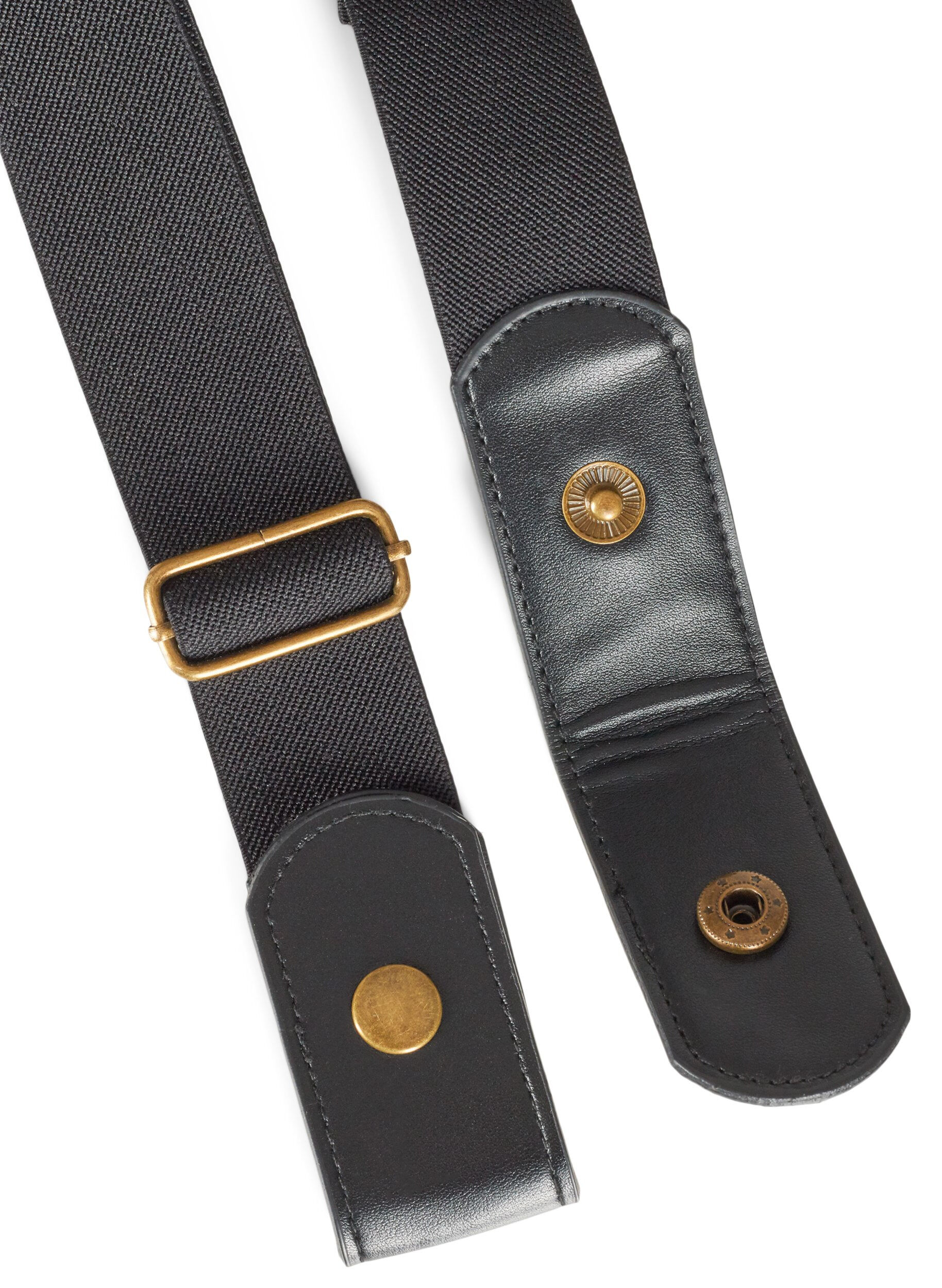 ZizziElastiskt b&auml;lte, Svart, Packshot image number 1