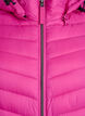 L&auml;ttviktsjacka med fickor och avtagbar huva, Rosa, Packshot image number 2
