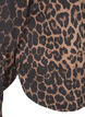 Canvasjacka med leopardtryck, Leo AOP, Packshot image number 3