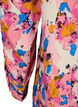 Lång tryckt skjorta i viskos, Rosebloom GraphicAOP, Packshot image number 3