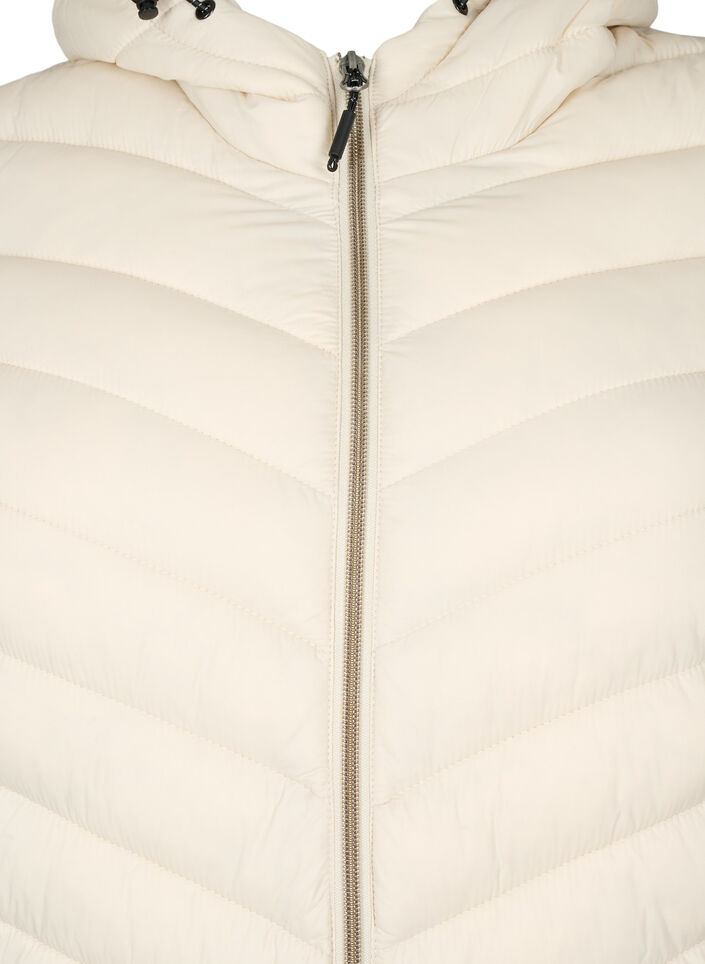 L&auml;ttviktsjacka med huva, Beige, Packshot image number 2
