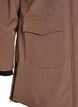 Vattenavvisande softshelljacka med quiltat foder, Brun, Packshot image number 3