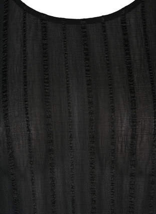 Långärmad blus med smock, Black, Packshot image number 2