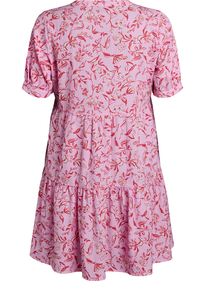 FLASH - Kort a-linjeformad klänning, Lila, Packshot image number 1