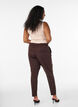 Croppade Maddison byxor, Brun, Model image number 1