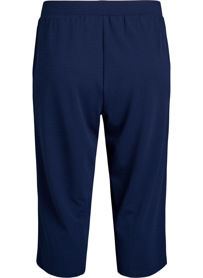 FLASH - Högmidjade knickers med lös passform, Blå, Packshot image number 1