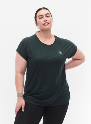 Kortärmad t-shirt för träning, Scarab, Model image number 0