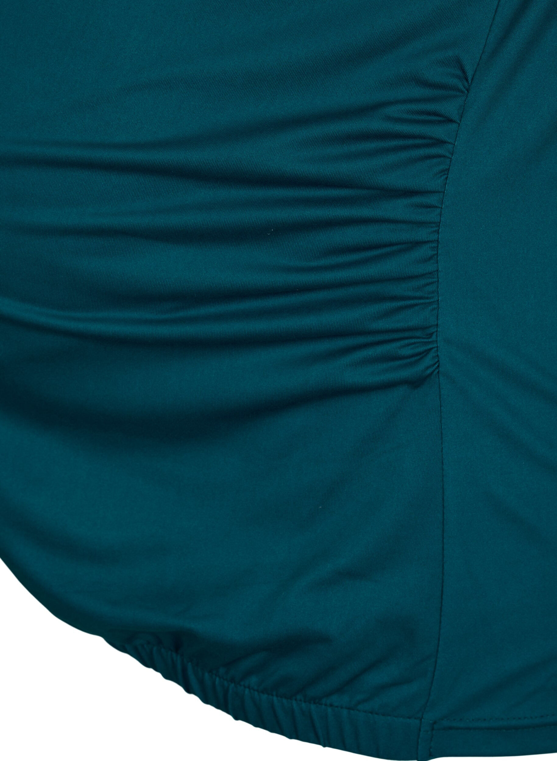 Zizzi Tr&auml;ningstopp f&ouml;r gravida, Deep Teal, Packshot image number 3